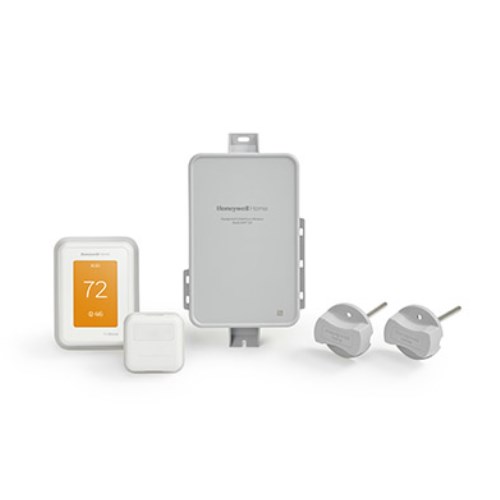 an image of resideo t10+ kit with eim/indoor/outdoor/return